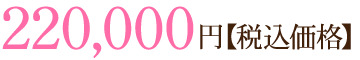 220,000円【税込価格】