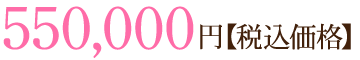 550,000円【税込価格】