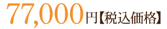 77,000円【税込価格】